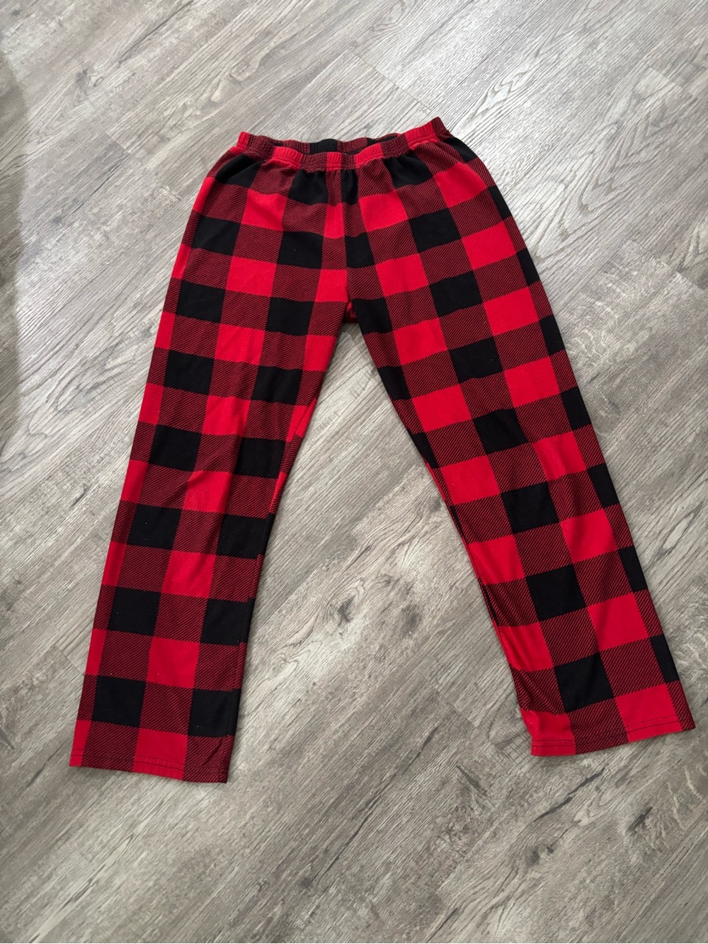 Place Red and Black Buffalo Plaid Pajama Bottoms